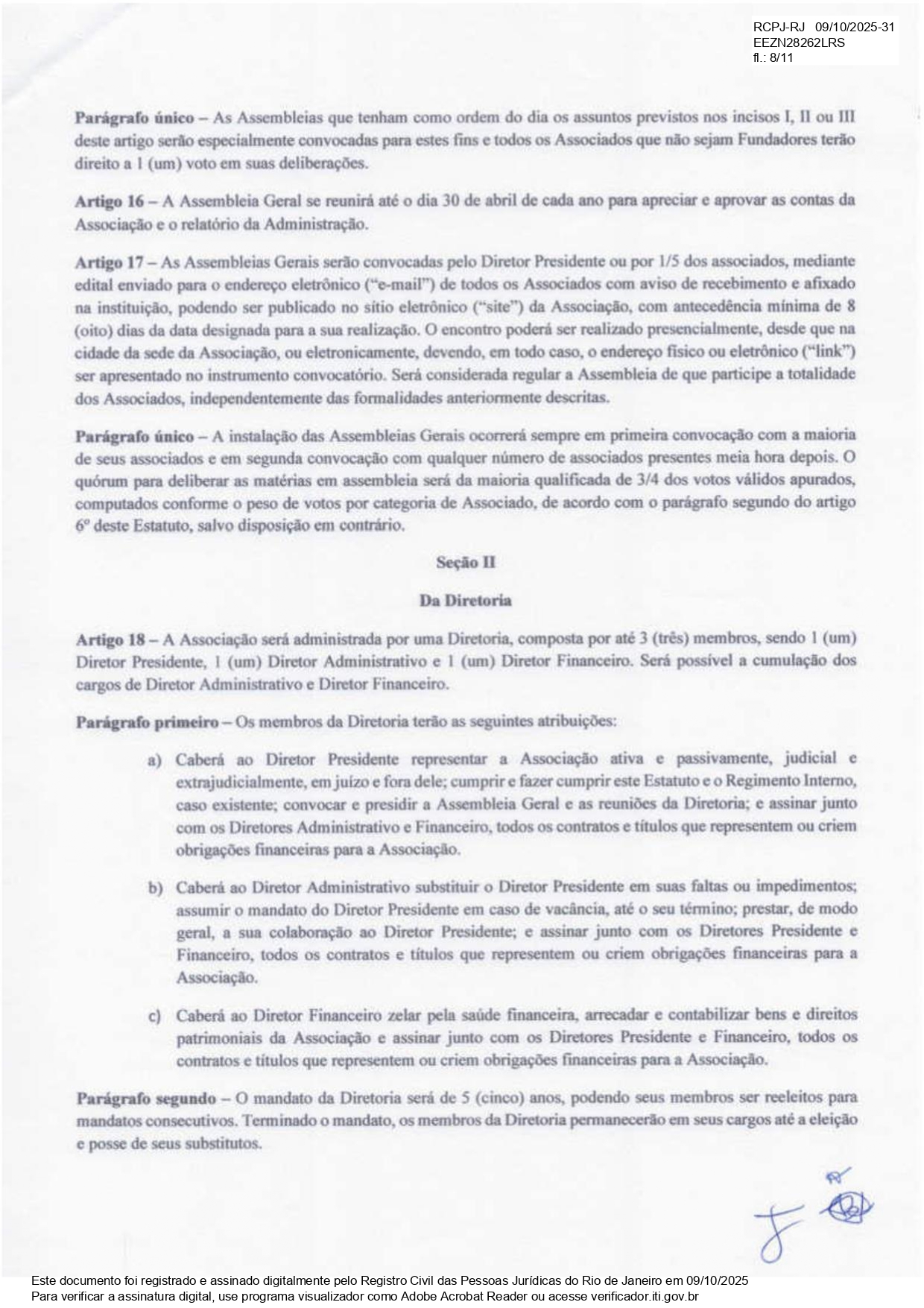 Página 2 do Estatuto